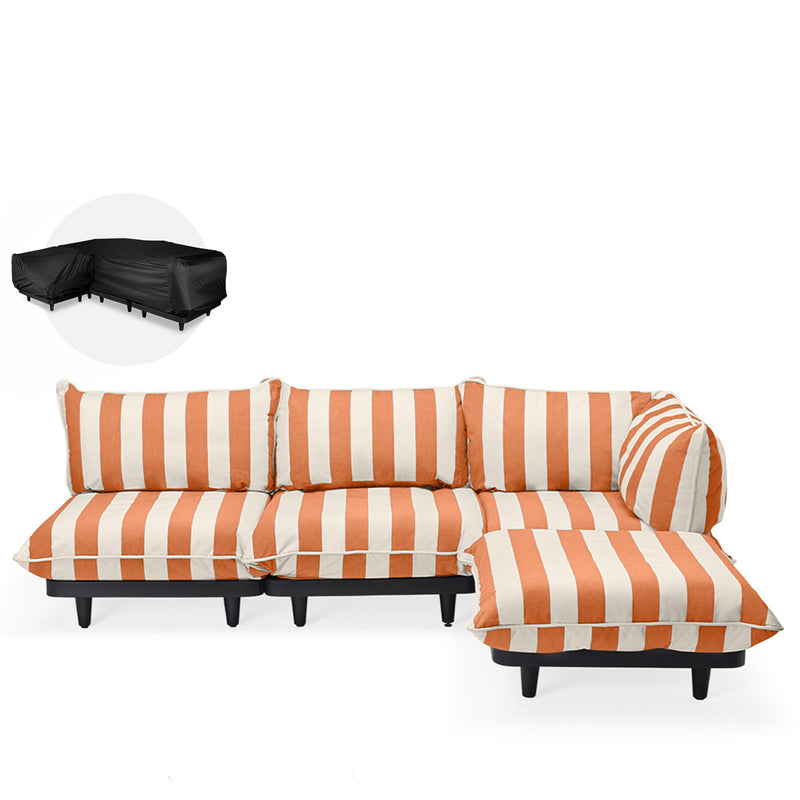 Fatboy Paletti Set Large Stripe modulinė lauko sofa