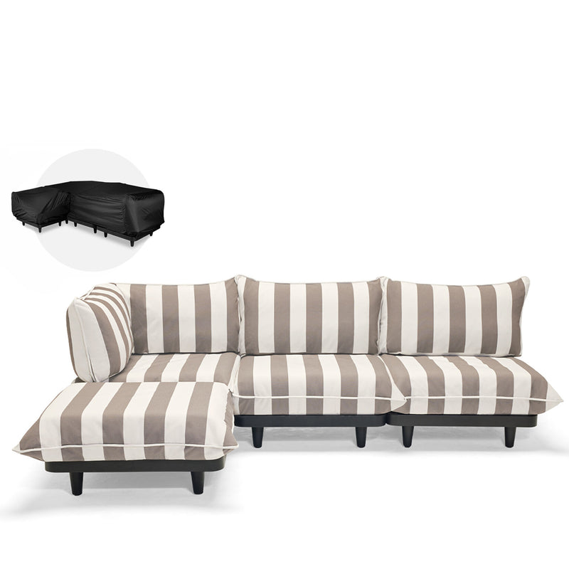 Fatboy Paletti Set Large Stripe modulinė lauko sofa