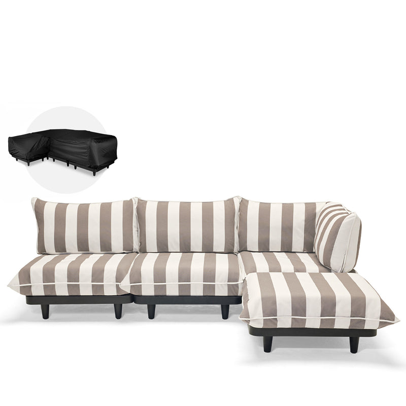 Fatboy Paletti Set Large Stripe modulinė lauko sofa