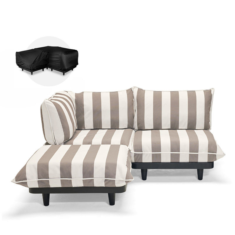 Fatboy Paletti Set Medium Stripe modulinė lauko sofa