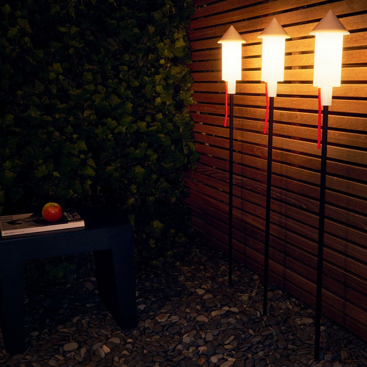 Fatboy Prêt a Racket 3vnt. įkraunami šviestuvai