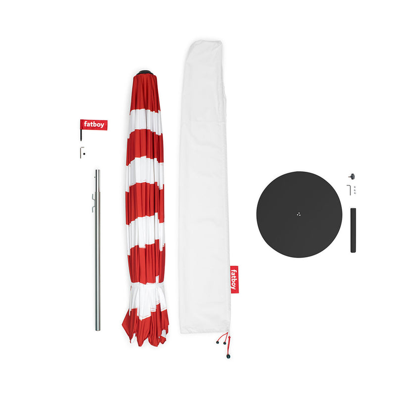 Fatboy Stripesol lauko skėtis Ø 350 cm + pagrindas