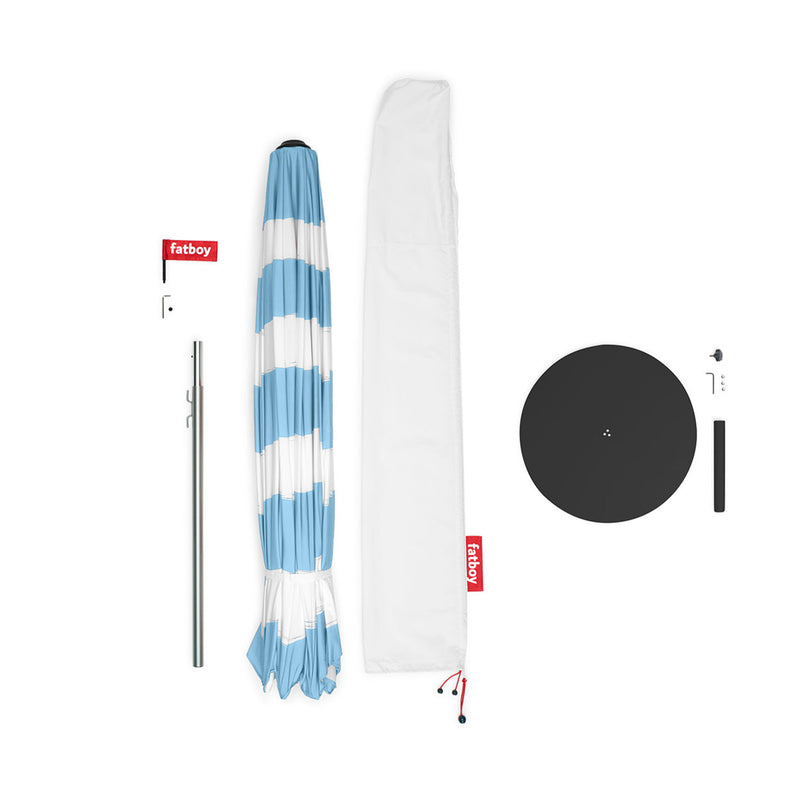 Fatboy Stripesol lauko skėtis Ø 350 cm + pagrindas
