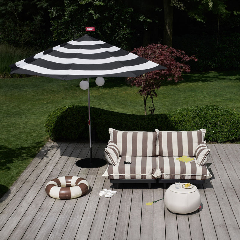 Fatboy Stripesol lauko skėtis Ø 350 cm + pagrindas