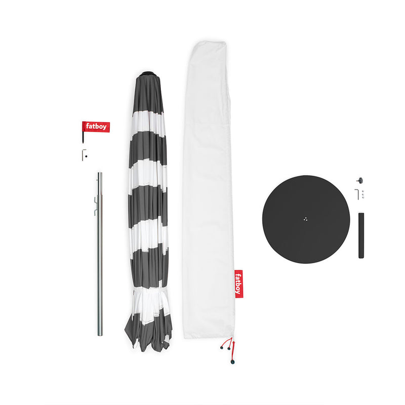 Fatboy Stripesol lauko skėtis Ø 350 cm + pagrindas
