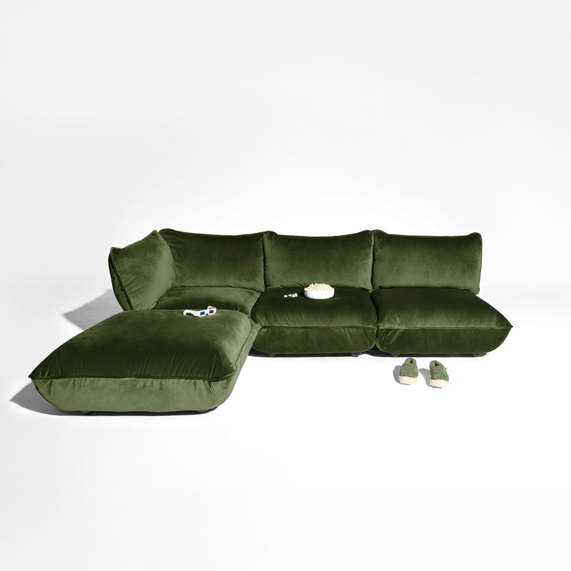 Fatboy Sumo Corner Velvet Kampinė Sofa