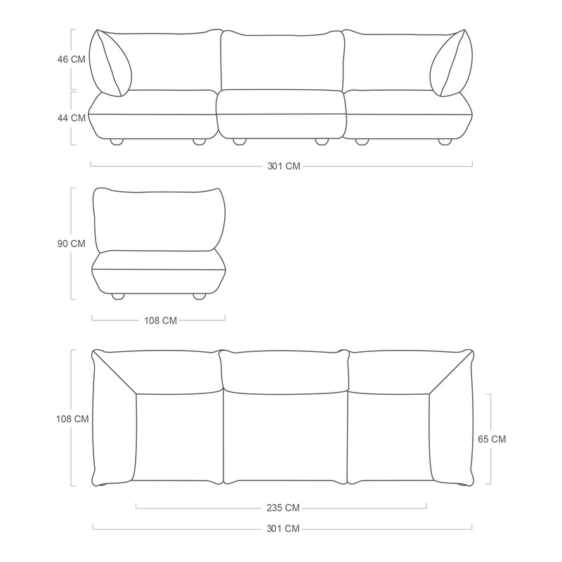 Fatboy Sumo Grand Boucle Sofa