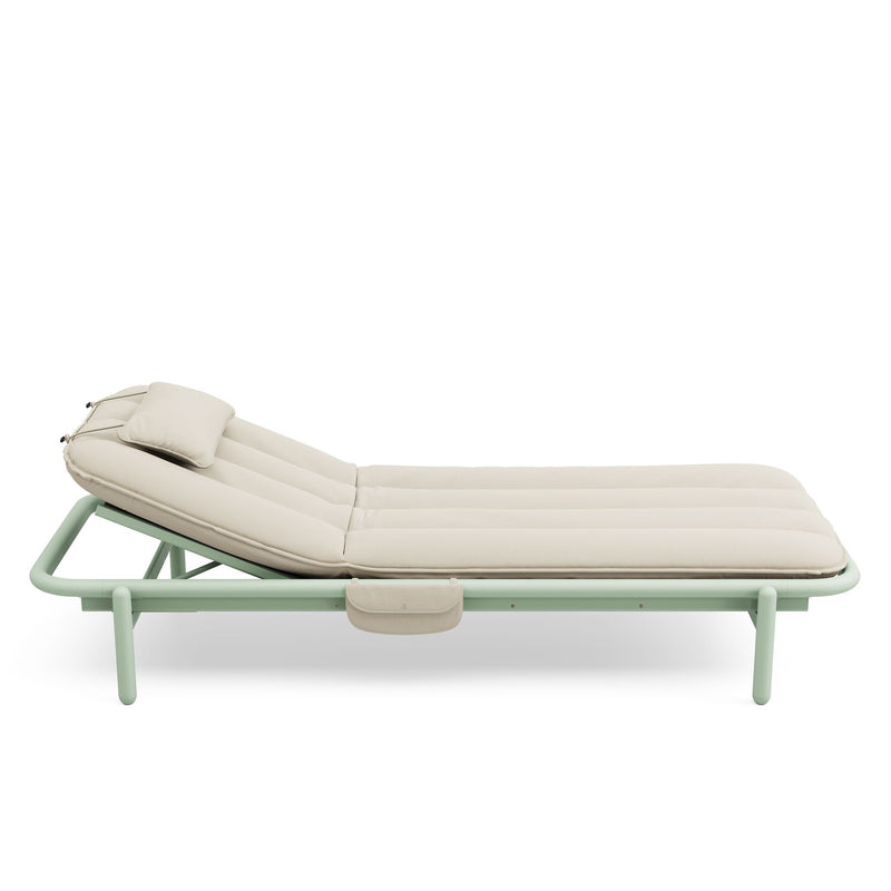 Fatboy Sunbun Mist Green saulės gultas