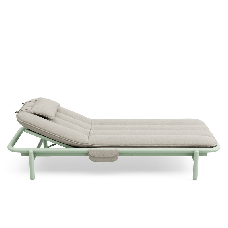 Fatboy Sunbun Mist Green saulės gultas