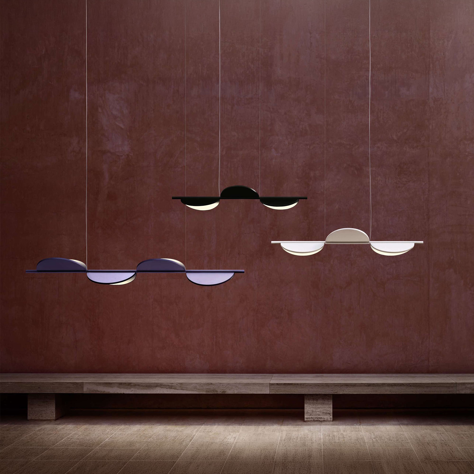 Flos Almendra Linear pakabinamas šviestuvas