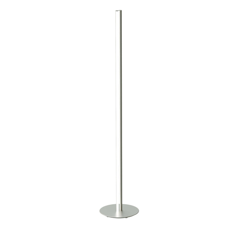 Flos Coordinates Floor LED pastatomas šviestuvas iš anoduoto argent spalvos aliuminio