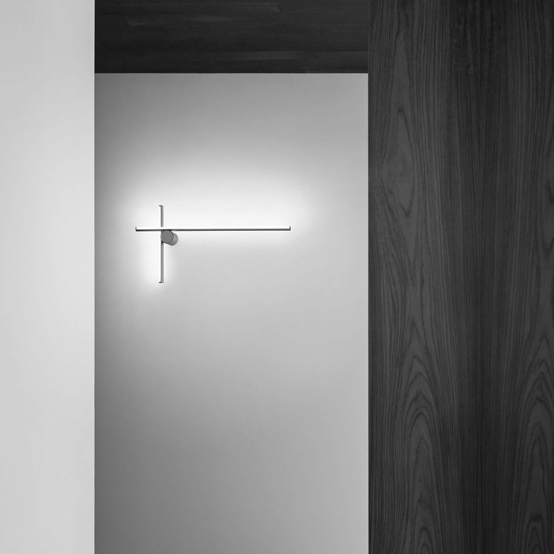 Flos Coordinates Wall 2 sieninis šviestuvas skleidžiantis jaukią šviesą