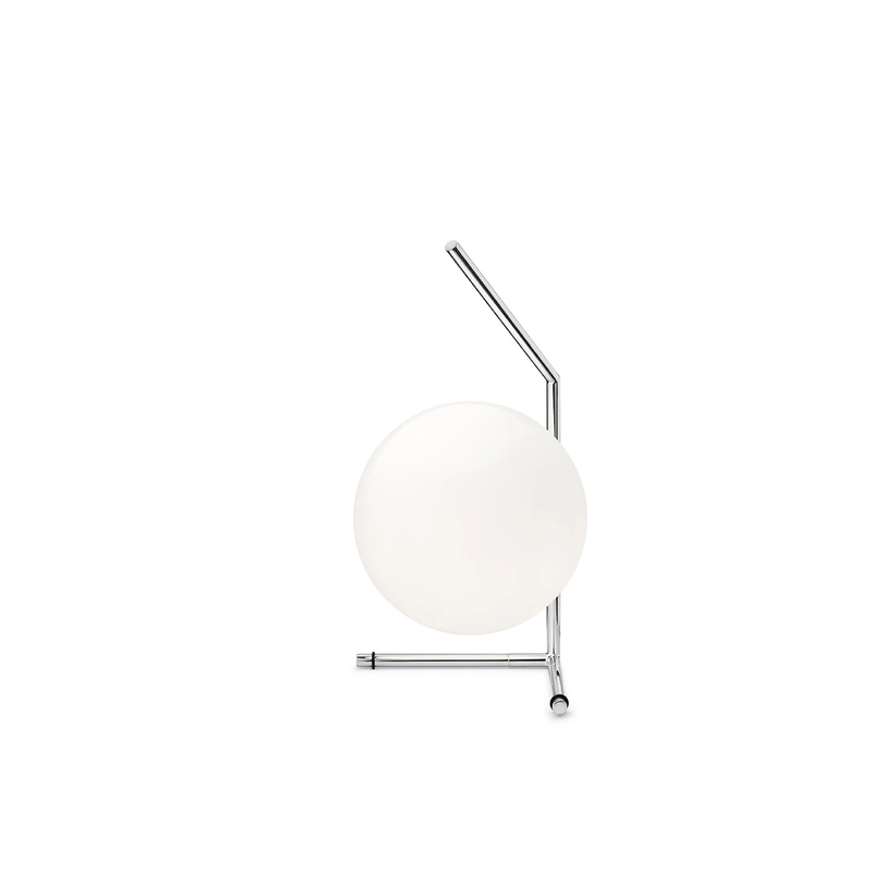 Flos IC Lights T1 Low stalinis šviestuvas iš plieno dengto chromo apdaila