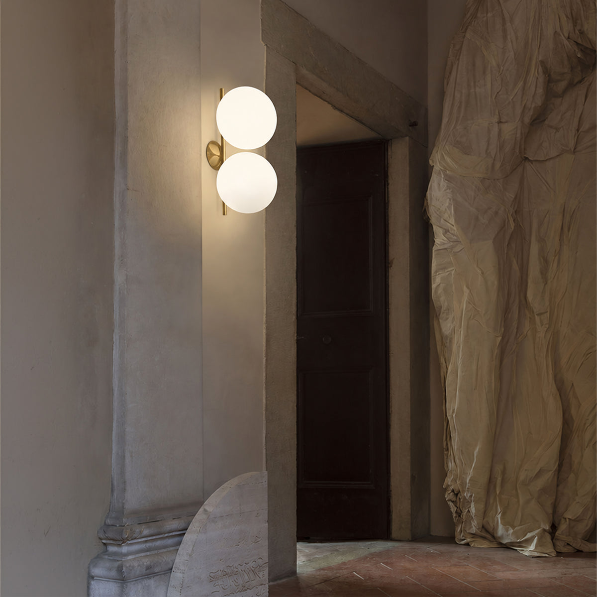 Flos IC Lights C/W Double sieninis šviestuvas