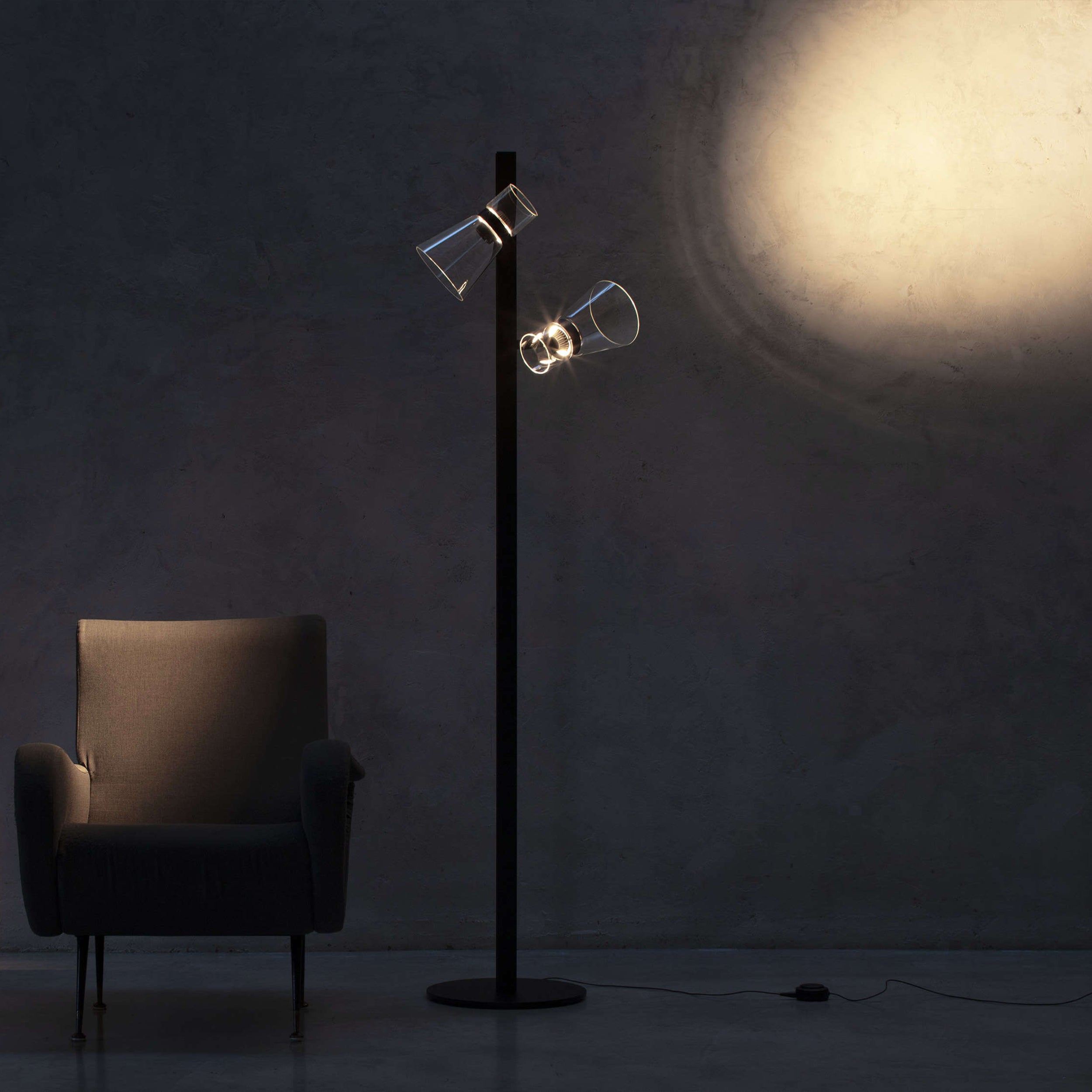 Flos Nocturne F2 Cone pastatomas šviestuvas