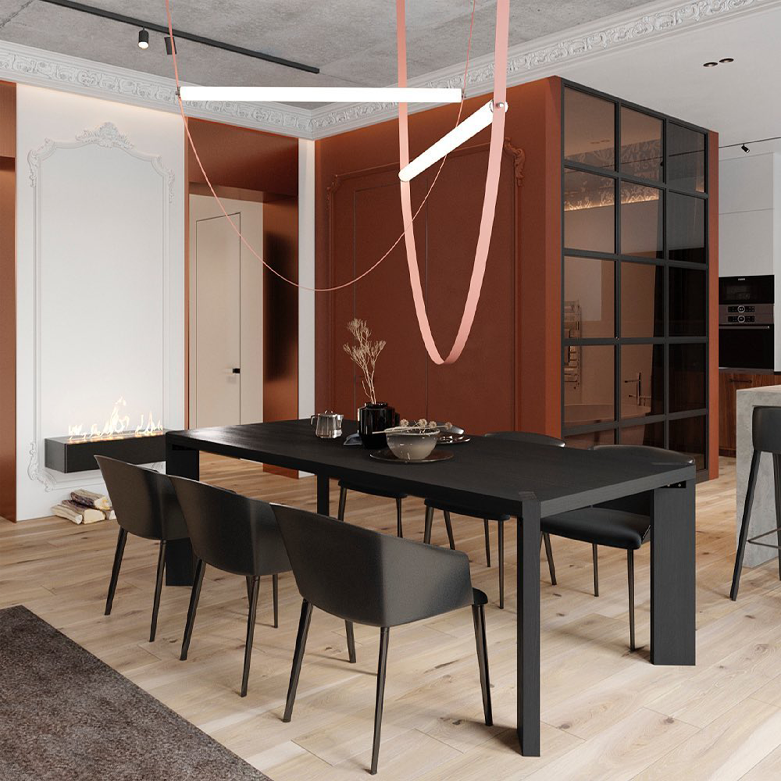 Flos Wireline pakabinamas šviestuvas