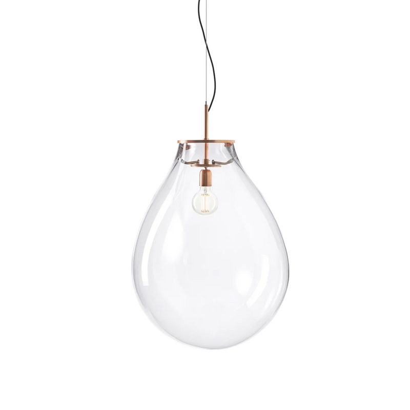Bomma Tim Clear brushed cooper pakabinamas šviestuvas