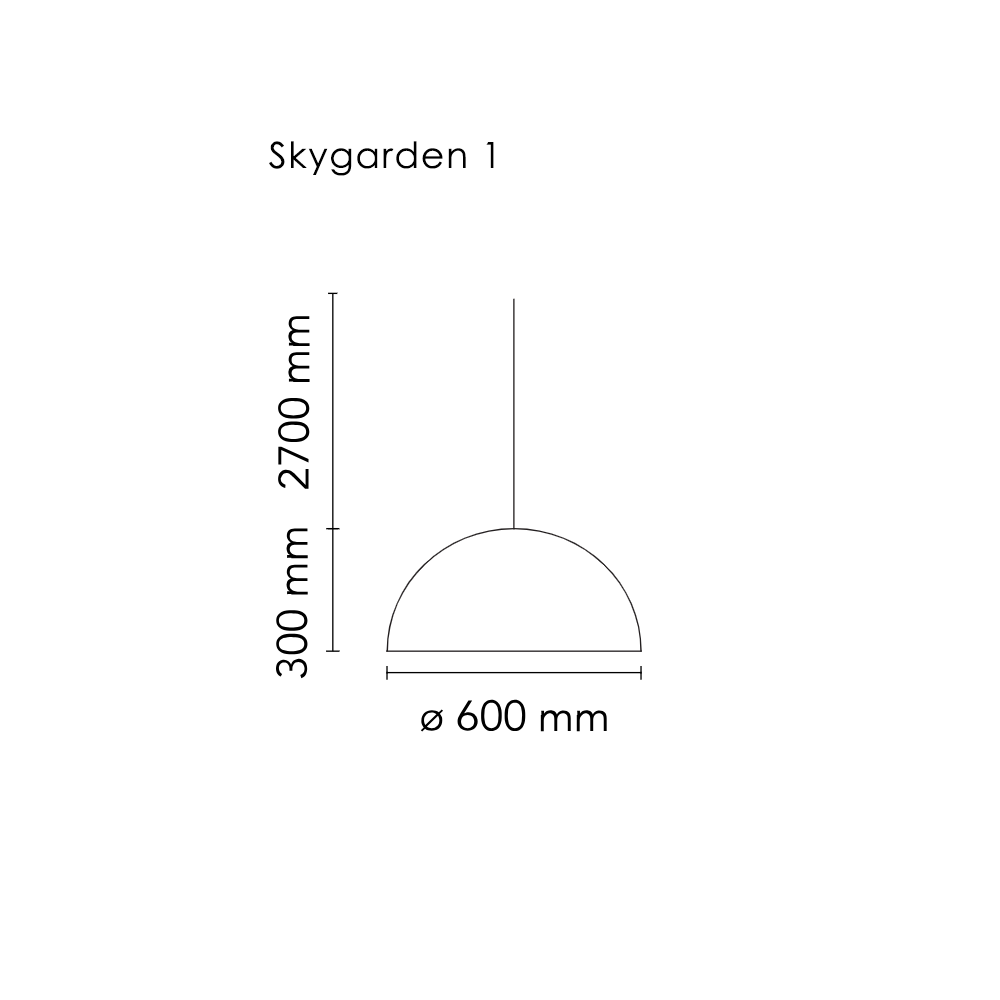 Flos Skygarden pakabinamas šviestuvas