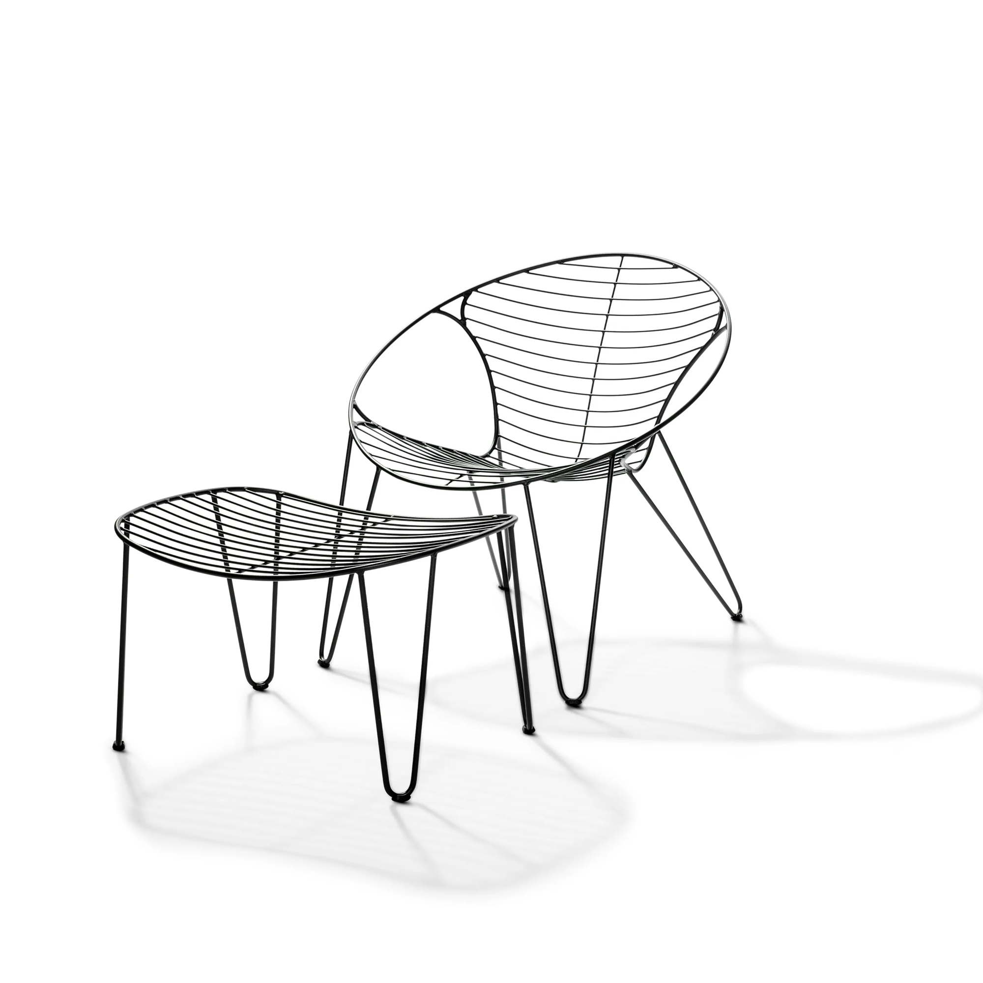 Joli Wire Low Armchair fotelis