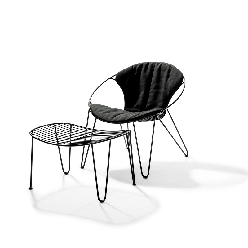Joli Wire Low Armchair fotelis