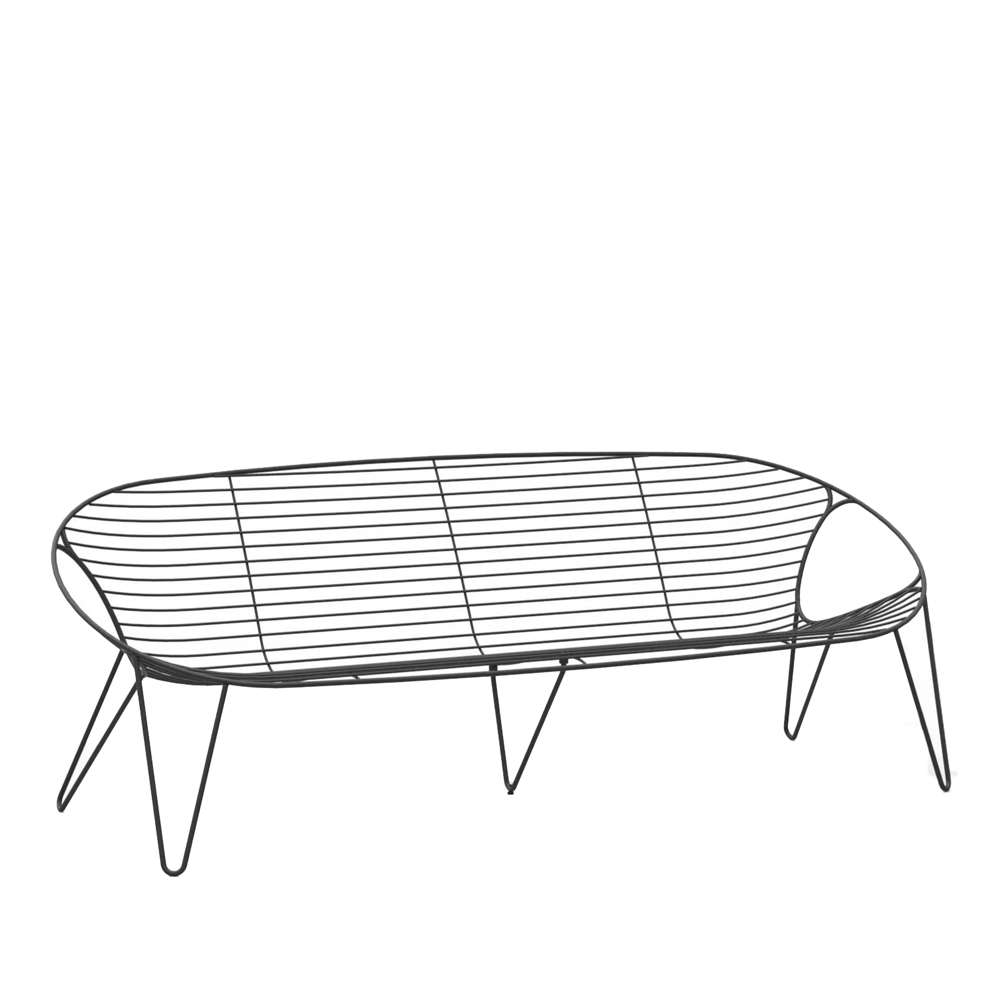 Joli Wire 3-seat sofa