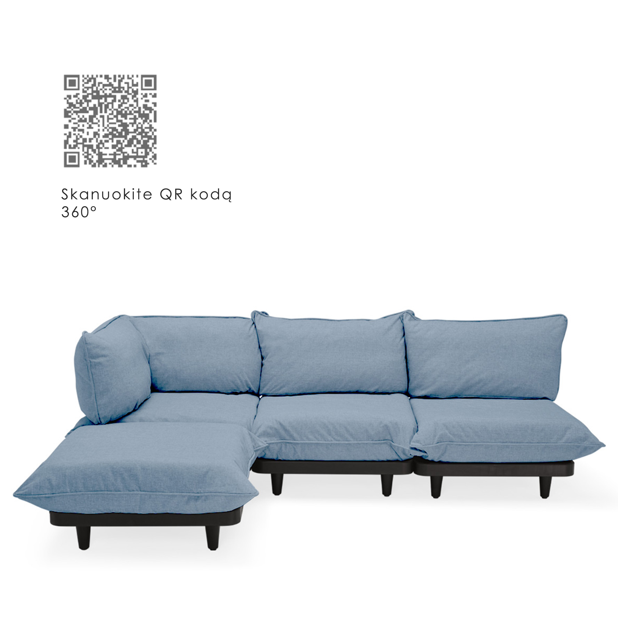 Fatboy Paletti Set Large modulinė lauko sofa