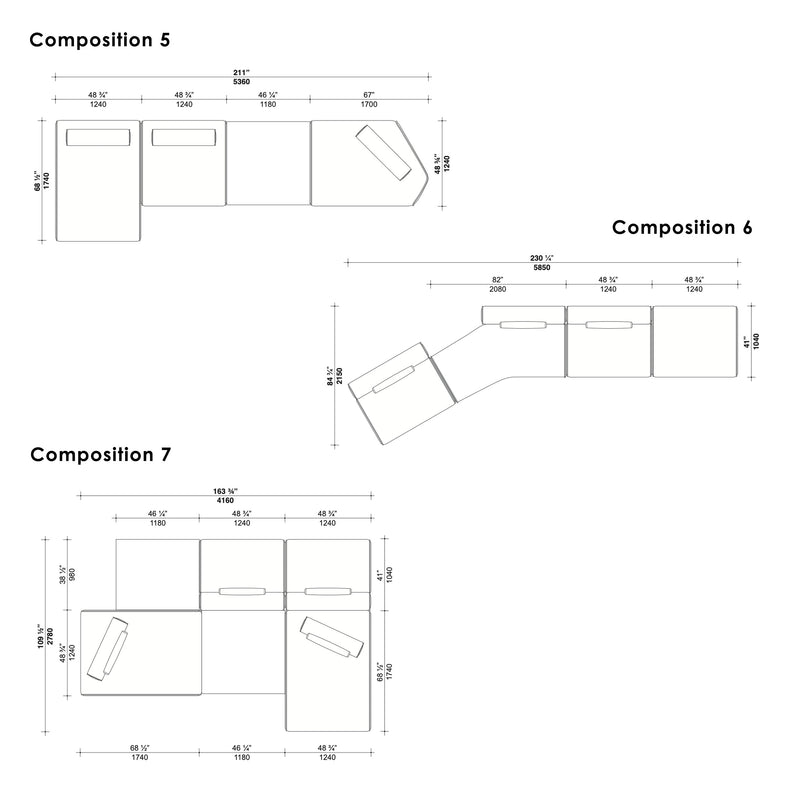 LEMA NIVEAUX sofa