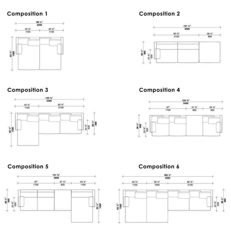 LEMA GLEE sofa