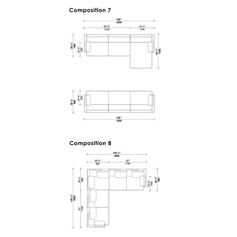 LEMA GLEE sofa