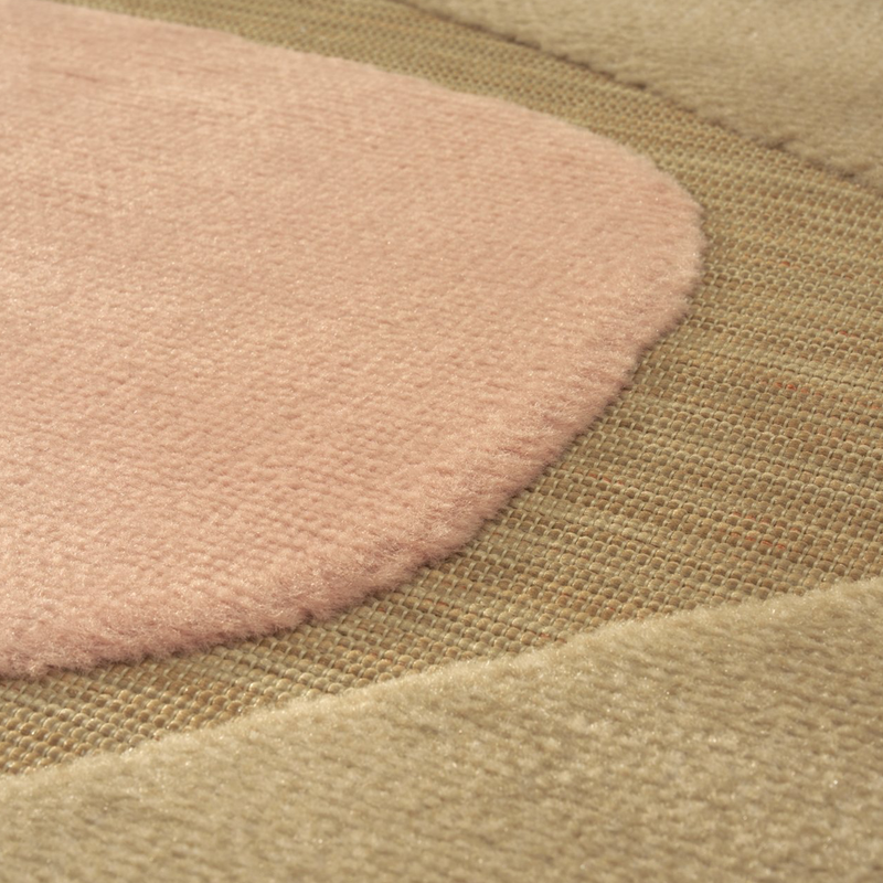 LUGARES PINK Lauko Kilimas