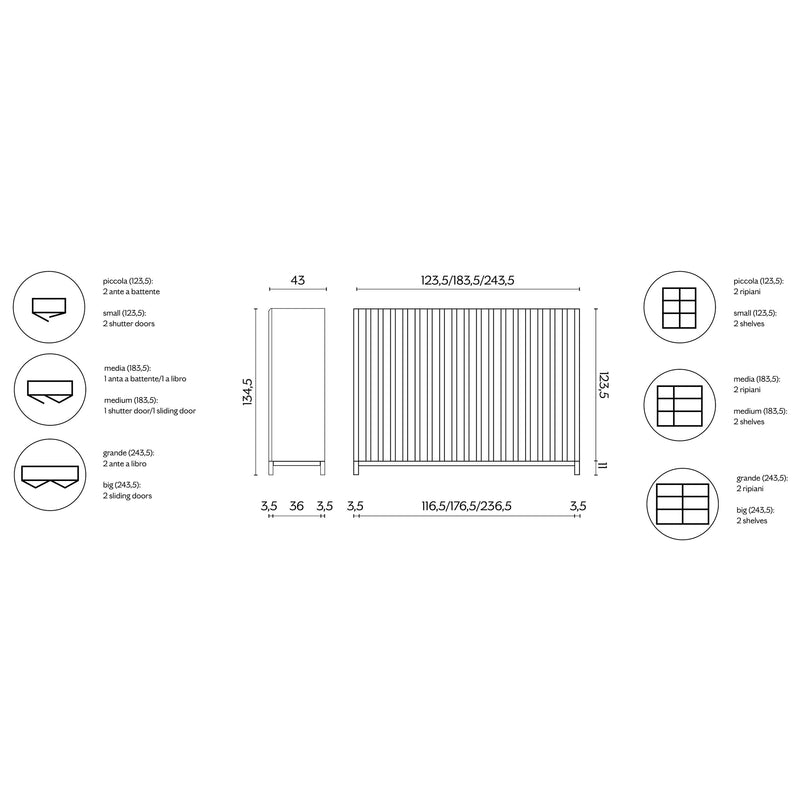 MINIFORMS CONTAINER komoda