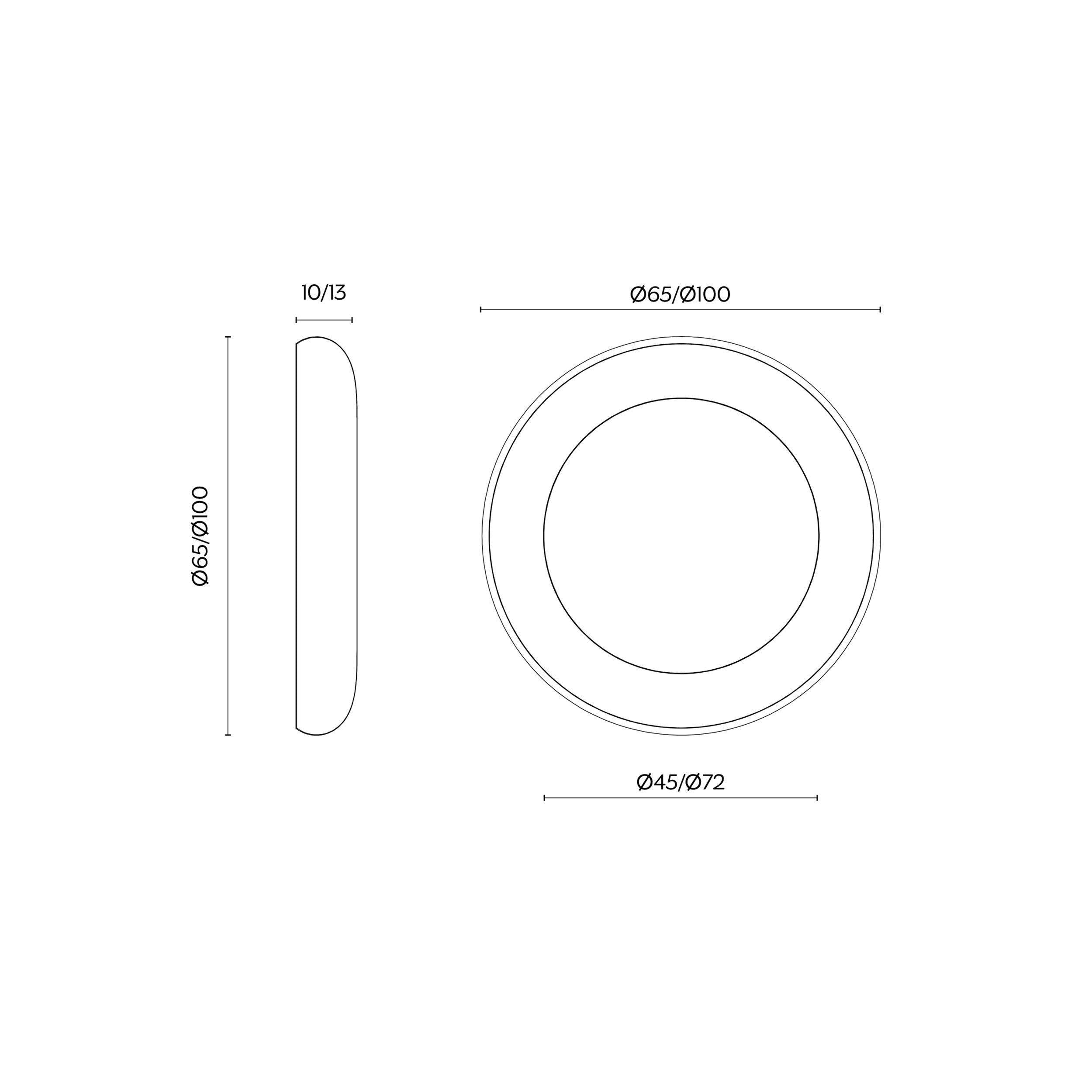 MINIFORMS COQUE veidrodis