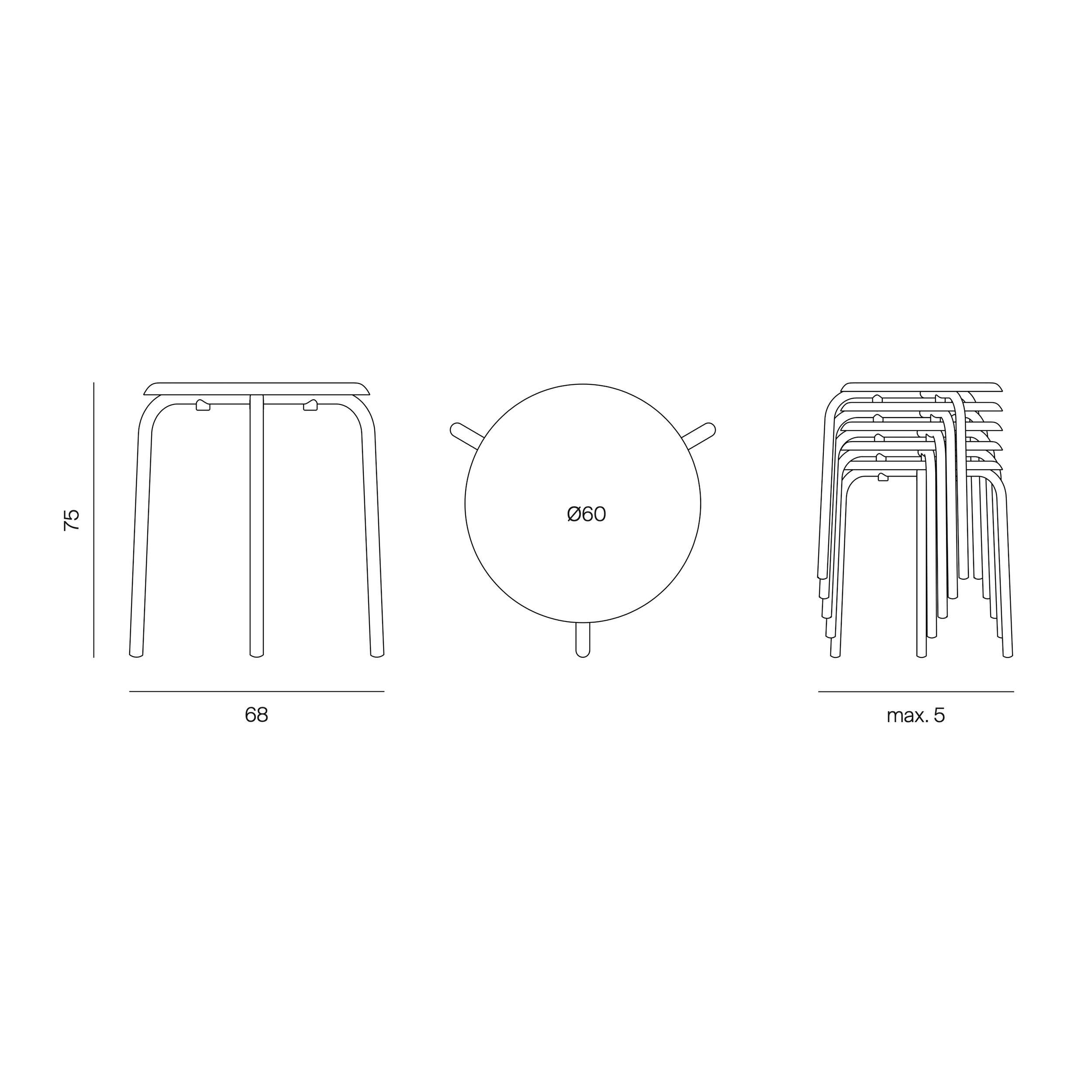 Mobles114 Tube stalas