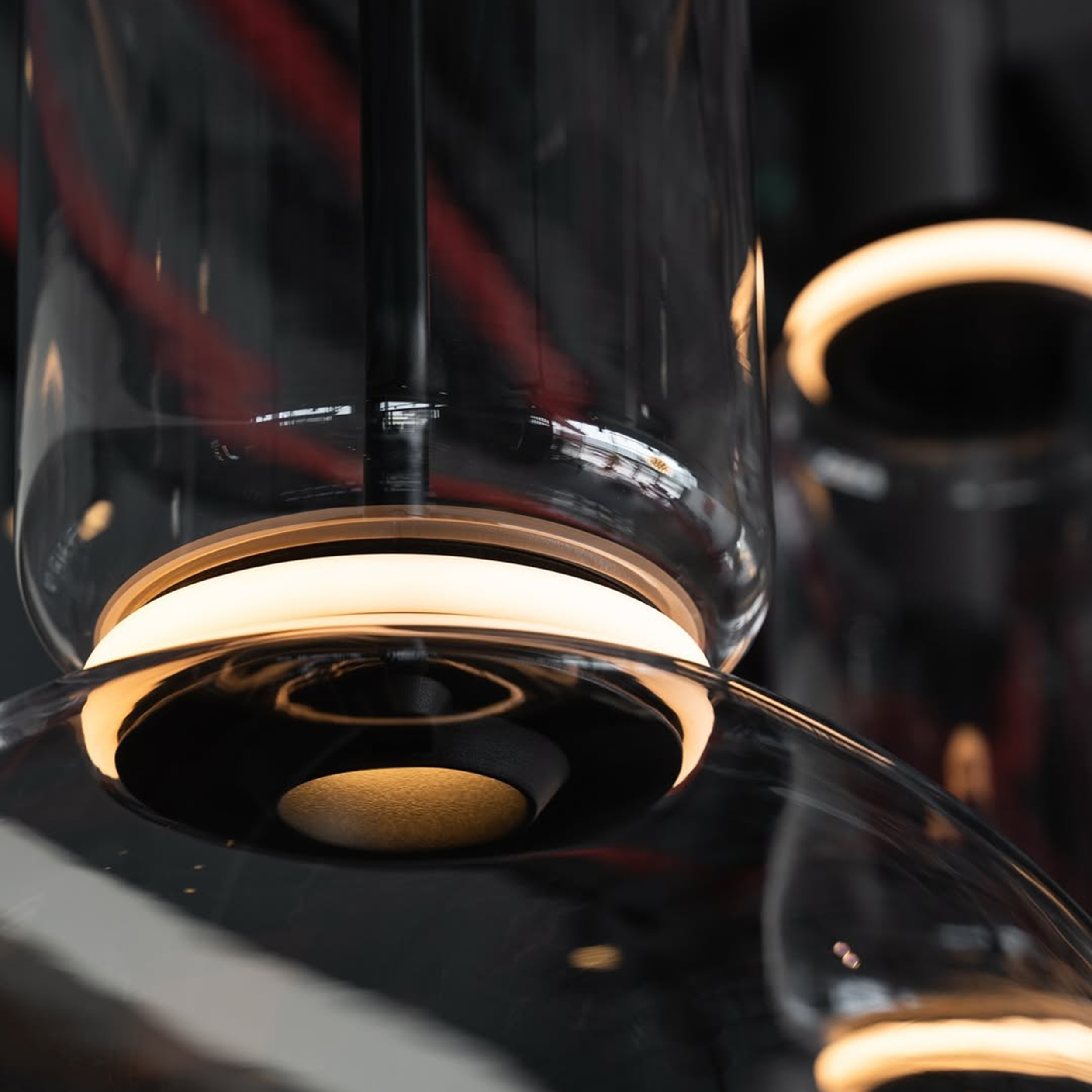 Flos Noctambule Low Cylinder Bowl pakabinamas šviestuvas