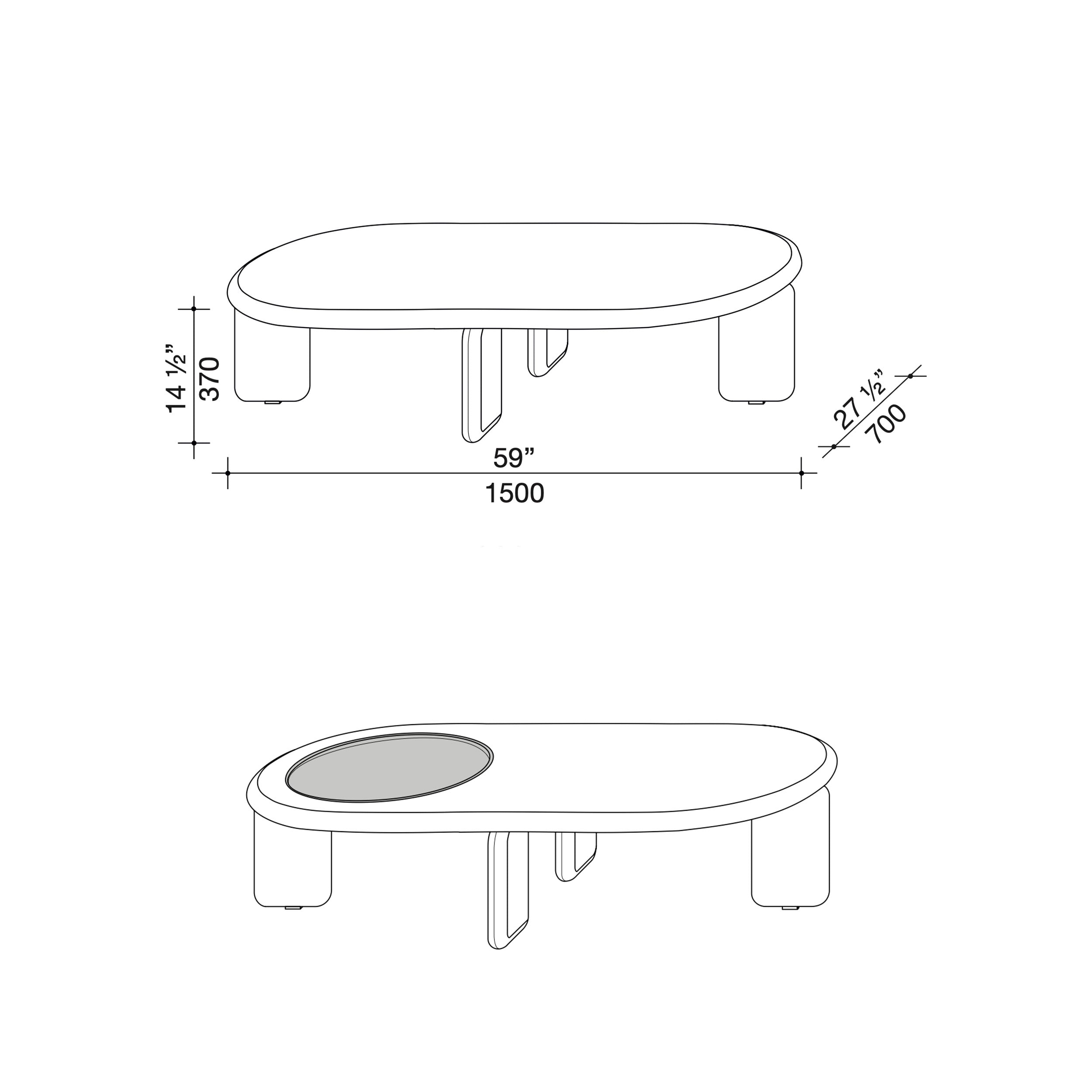 LEMA ORION kavos staliukas