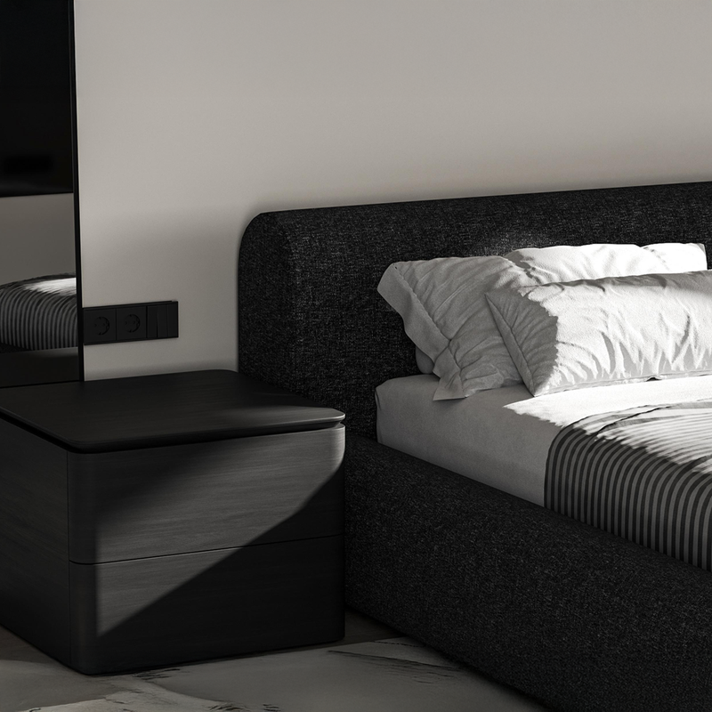 PALO NERO Chiaro bed dvigulė lova