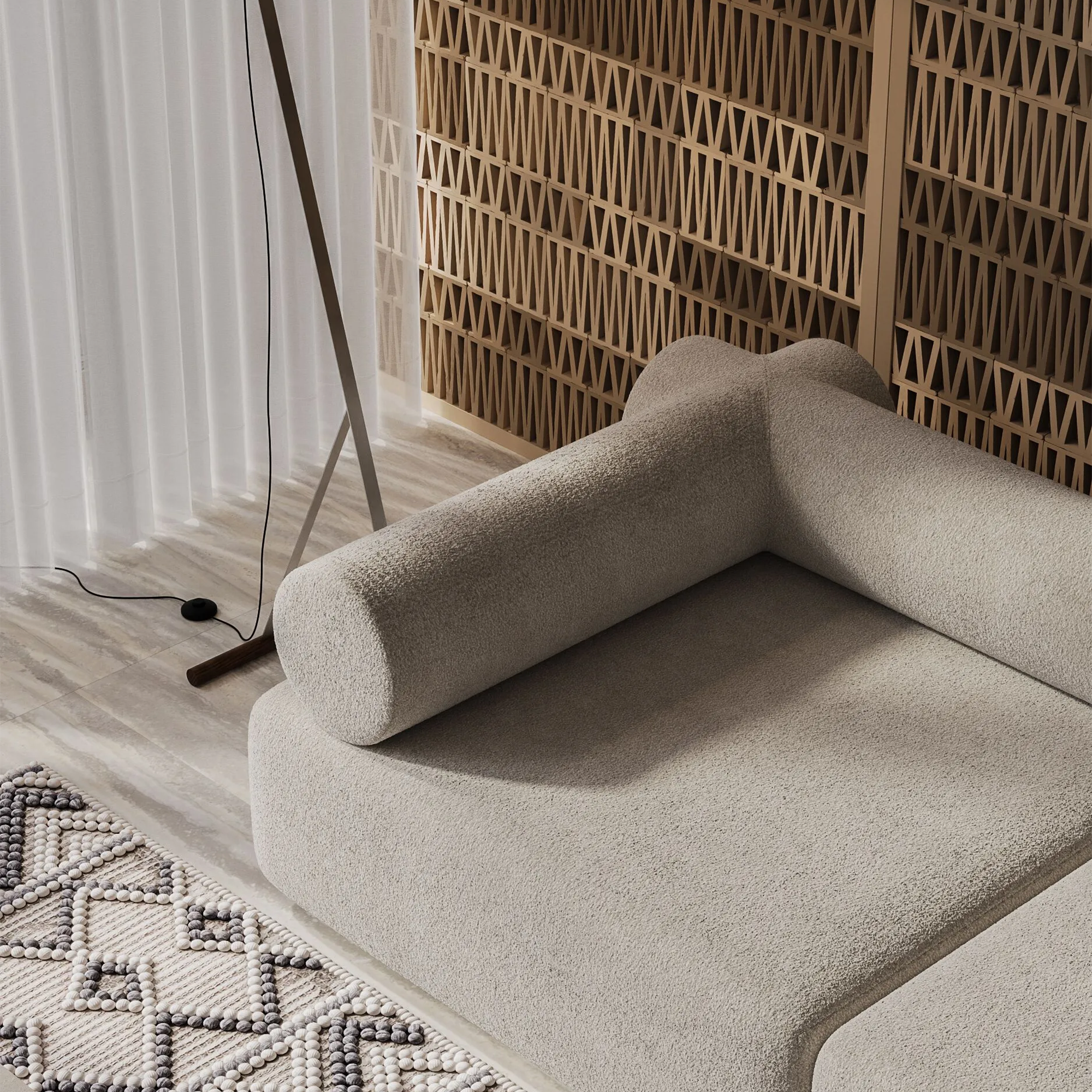 PALO NERO Ring sofa