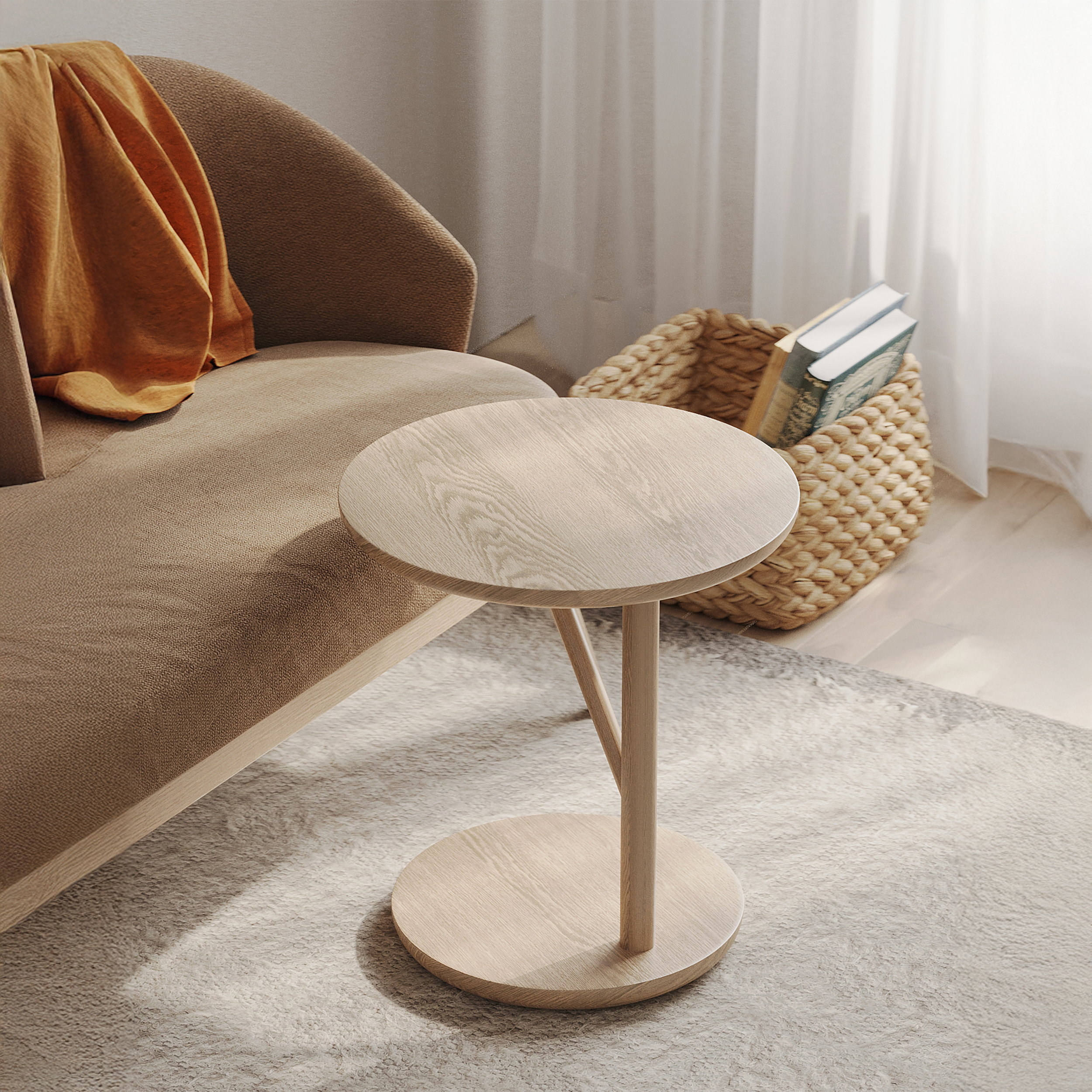 Artu Porto Ø55 cm šoninis staliukas