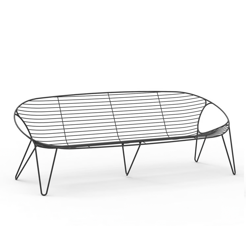 Joli Wire 3-seat sofa