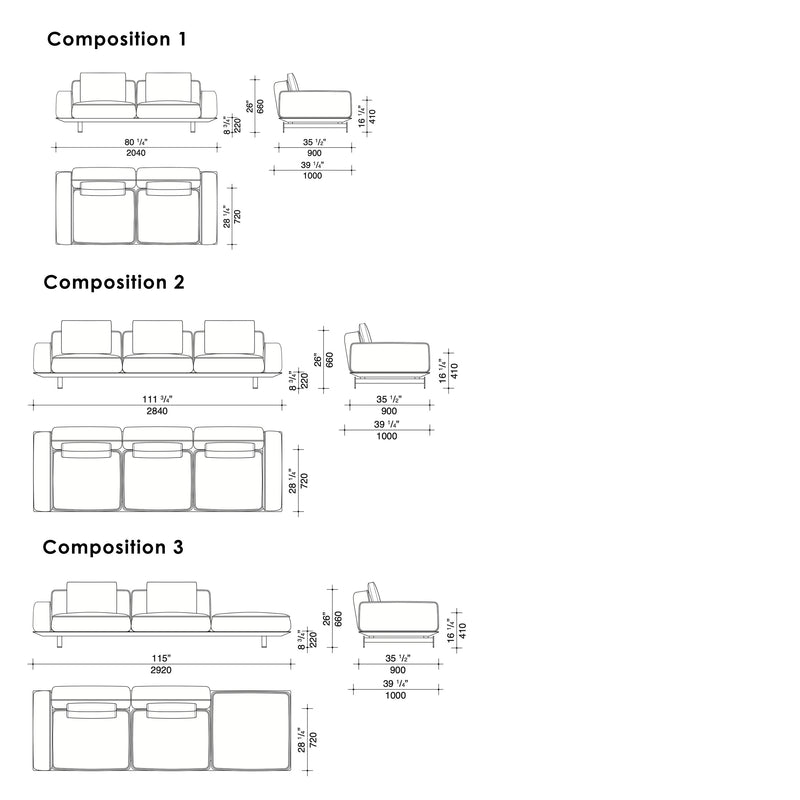 LEMA YARD sofa