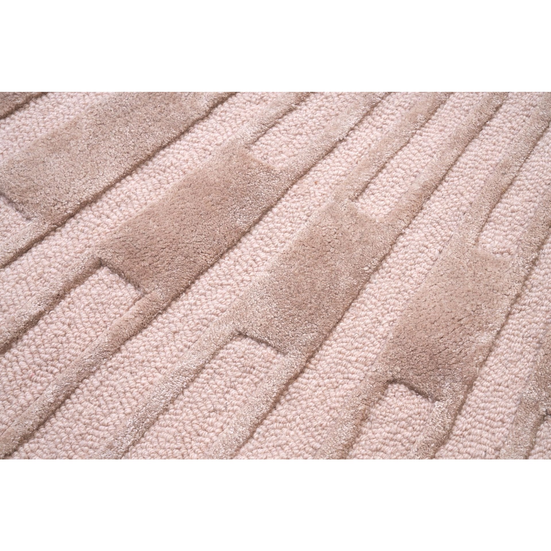 RADIUS BEIGE Apvalus kilimas