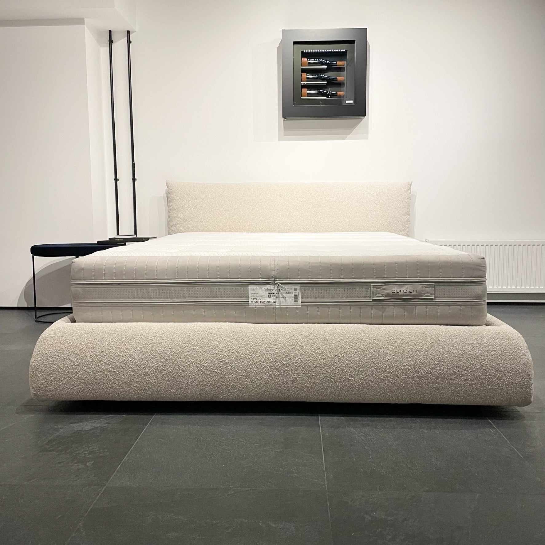 Dorelan Pillow Bouclé Lova su patalynės dėže 160x200
