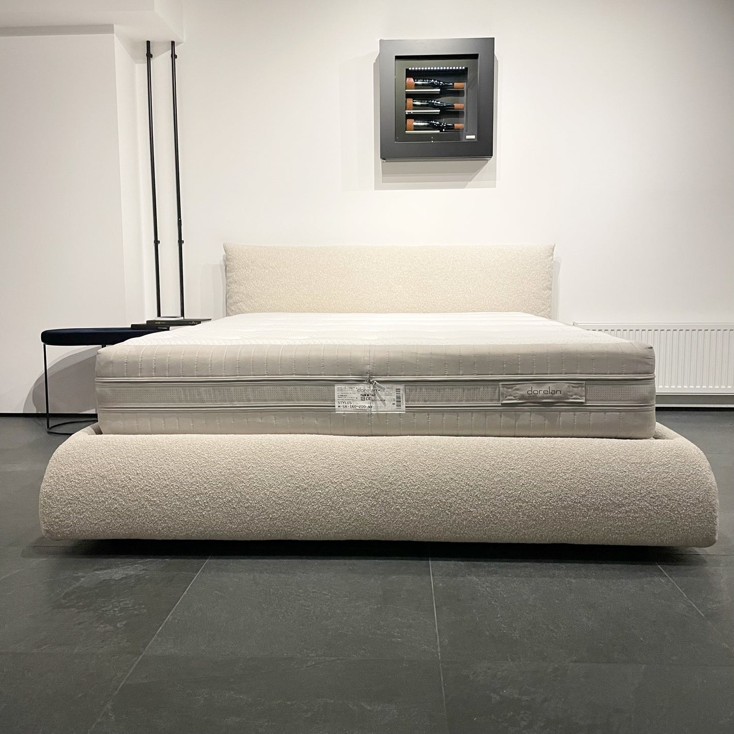 Dorelan Pillow Bouclé Lova su patalynės dėže 160x200