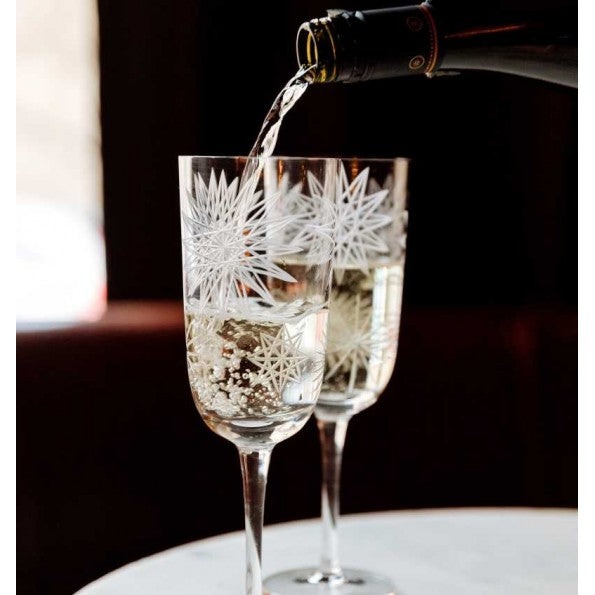Rückl Champagne glass Krakatit 2 vnt. Šampano taurės