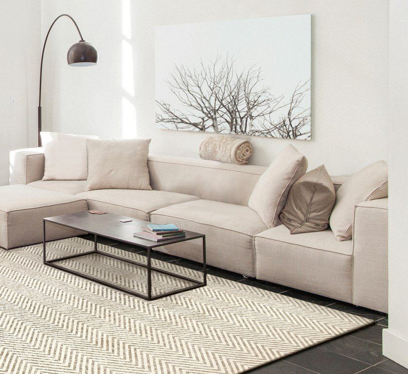 LUNO COLD BEIGE Kilimas