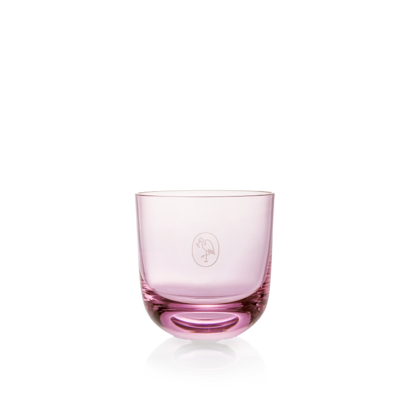 Rückl Glass 200 ml Pink Stiklinė