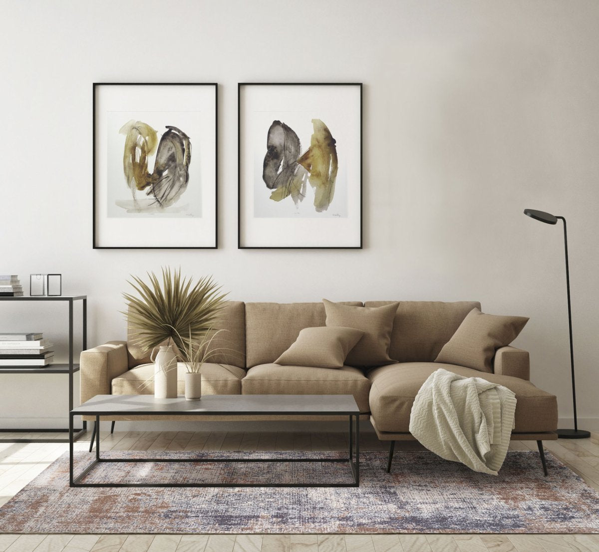 RUSTIC BEIGE Kilimas