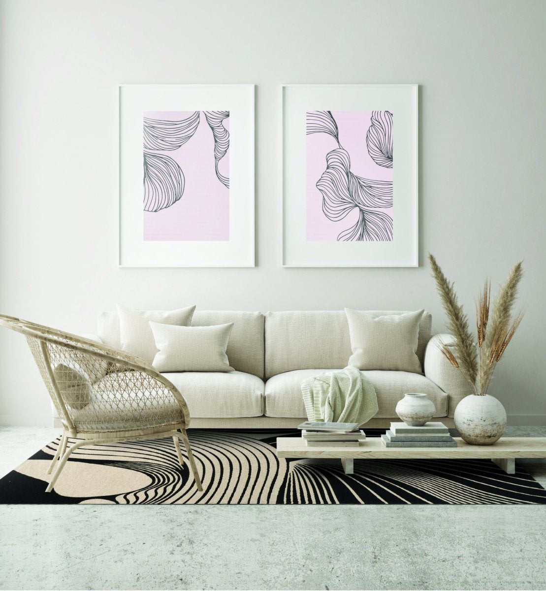 VENTO BEIGE Kilimas