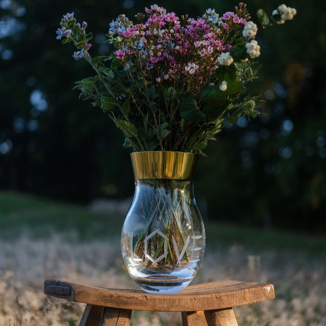Rückl Vase Love Gold 27 cm Vaza