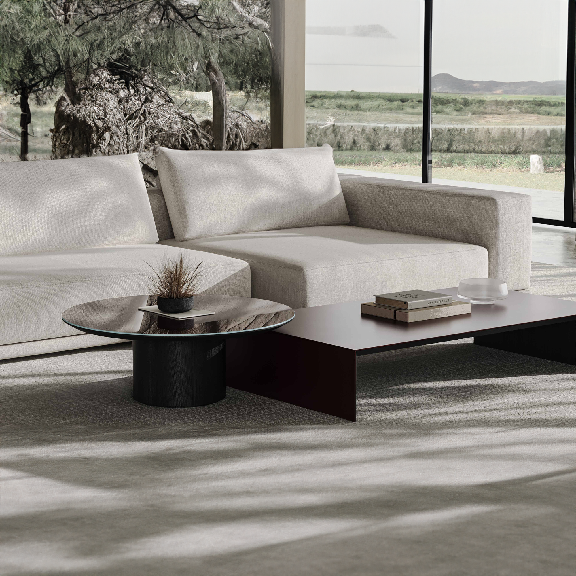 PALO NERO Luminoso coffee table